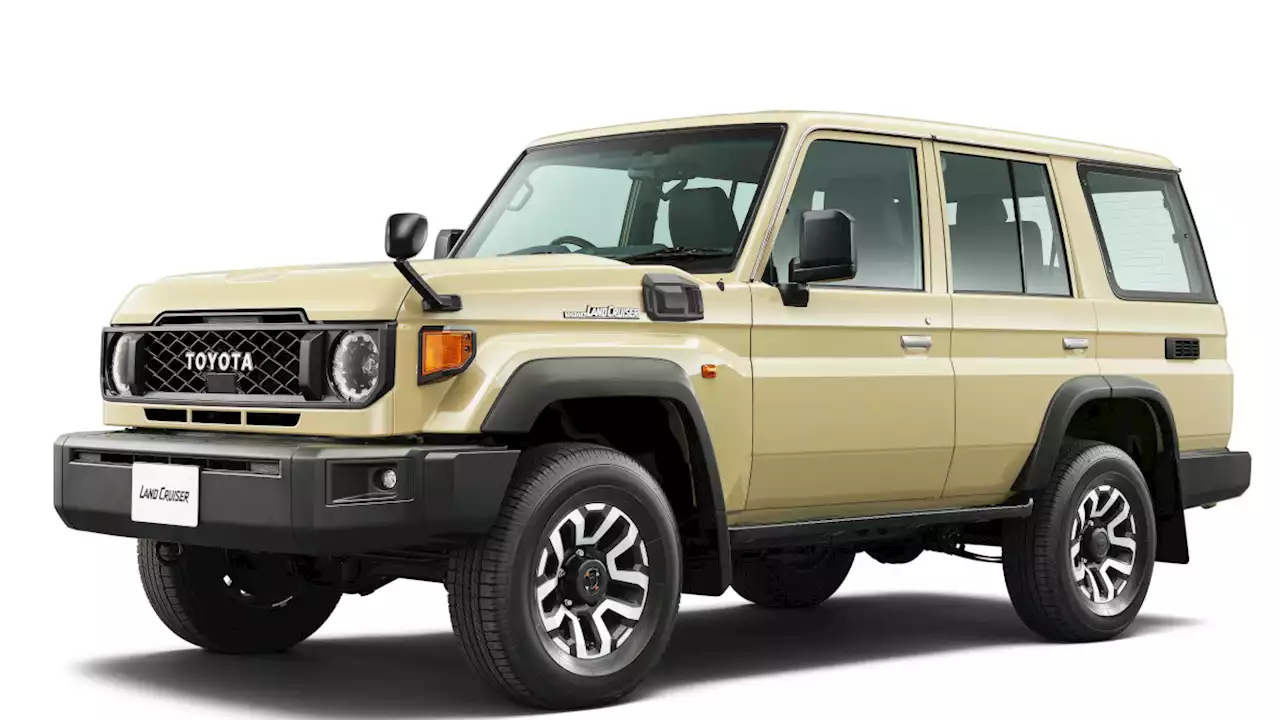 Check it out: Toyota has also updated the Land Cruiser 70 Series