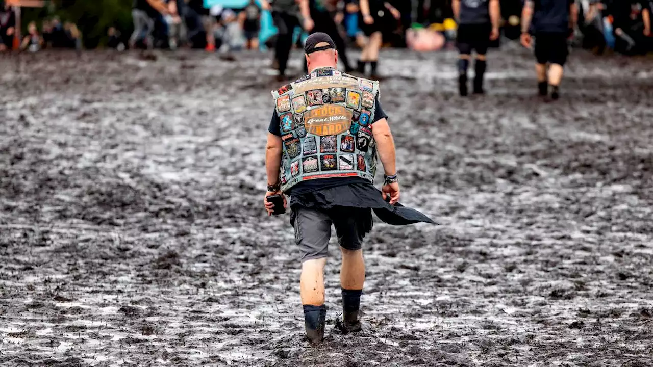 Mudderplaget nordtysk festival må skuffe omkring 35.000 metalfans