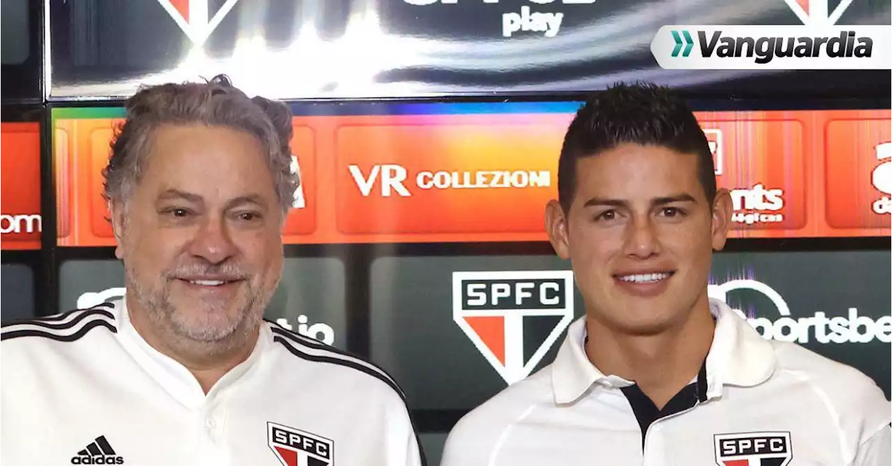 James Rodríguez se sinceró en su presentación con el Sao Paulo