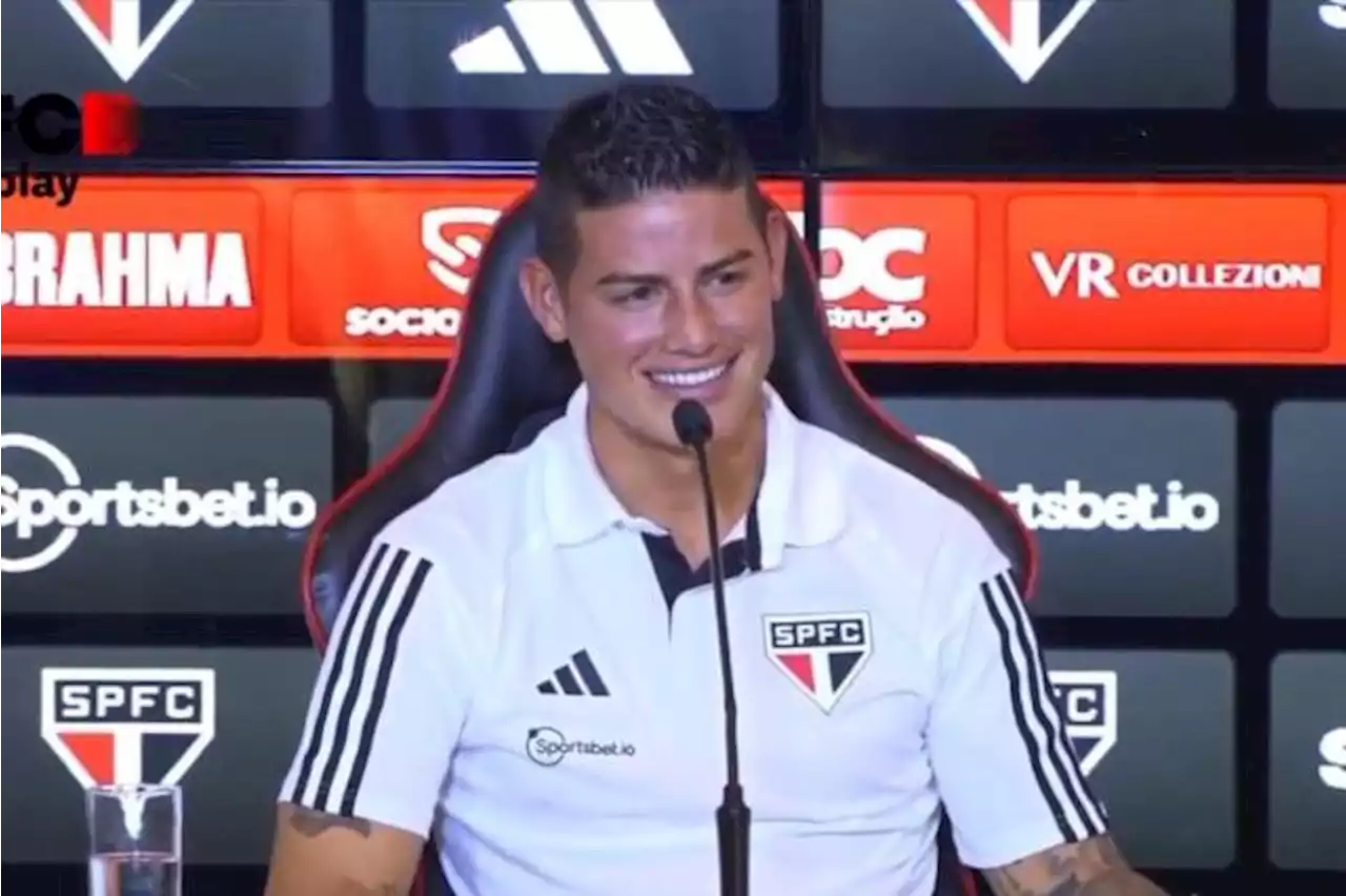 Video: James Rodríguez se sonrojó cuando le preguntaron por Anitta