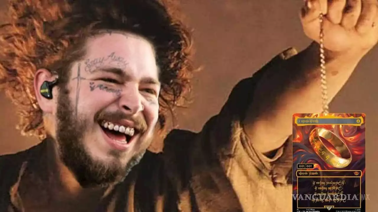 Post Malone compra ‘The One Ring’, la carta más cara en la historia de Magic por 2.6 MDD