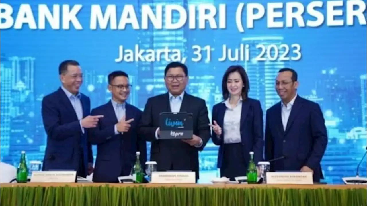 Bank Mandiri Kucurkan Modal Usaha Mencapai Rp 1.272,07 Triliun Hingga Kuartal II 2023