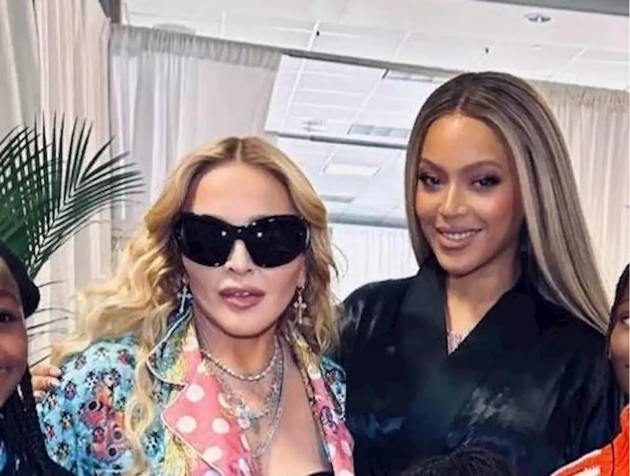 Madonna and Beyoncé's Daughters Meet Backstage