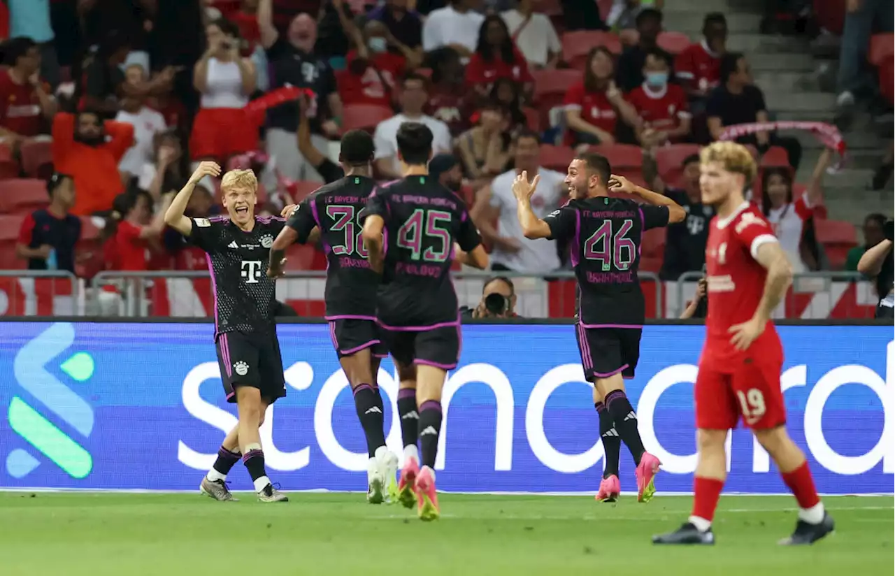 Singapore Festival of Football: Bayern Munich stun Liverpool with late winner