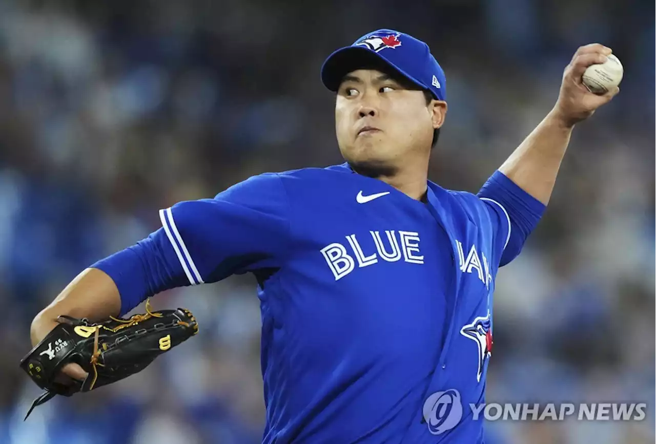 건강하게 돌아온 류현진, 426일 만의 복귀전서 5이닝 4실점 | 연합뉴스