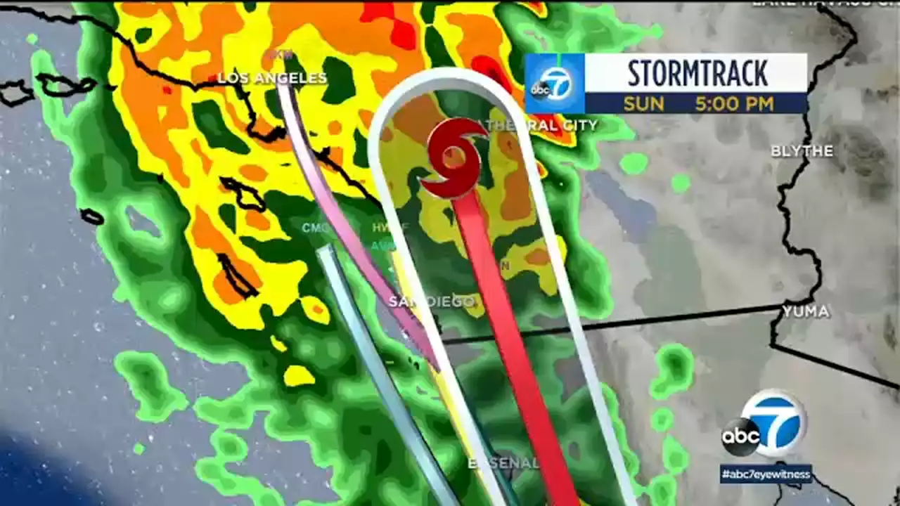 Tropical Storm Hilary live updates: System now approaching SoCal with flash flood warning in effect