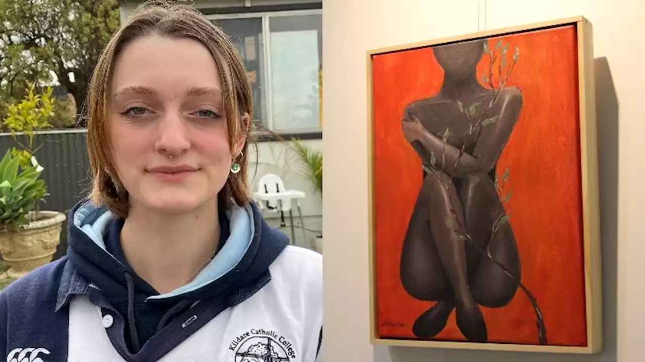 Teens touched by Black Summer bushfires turn trauma into art