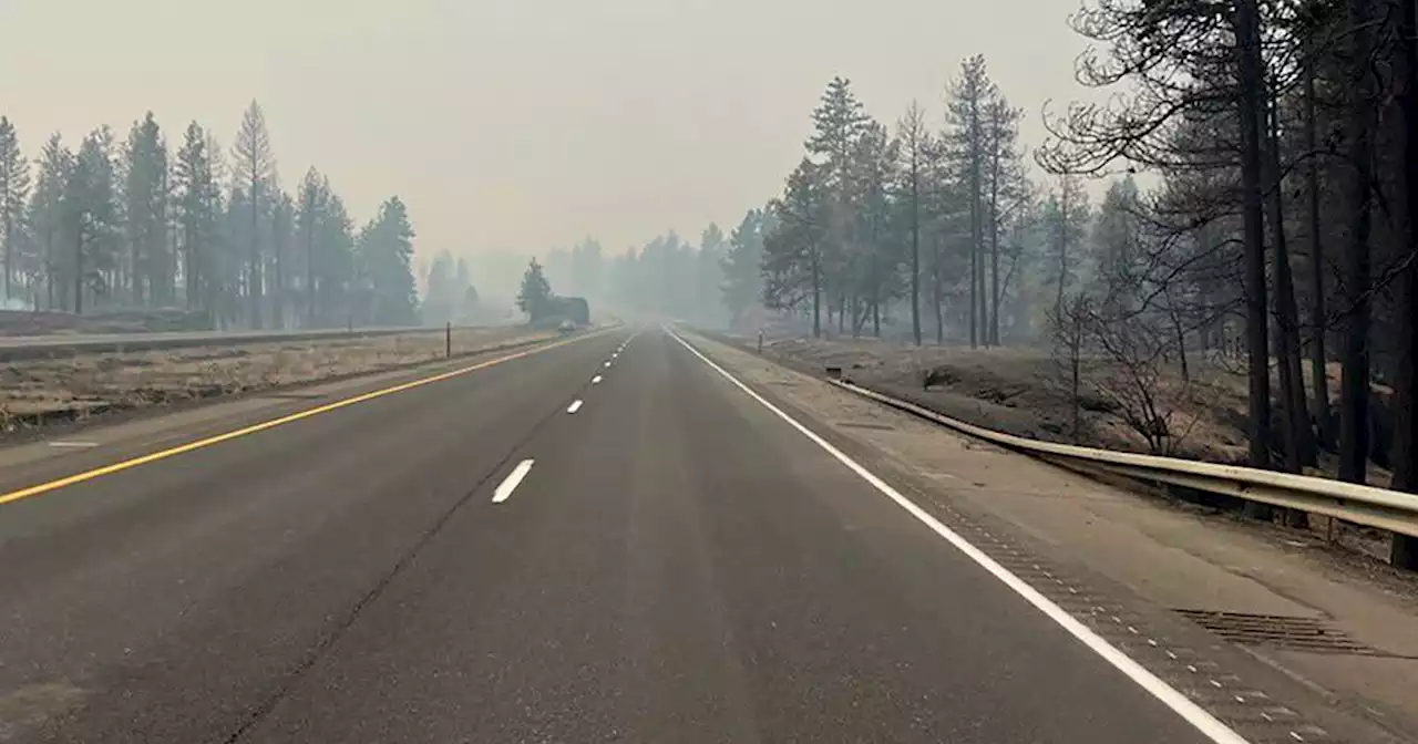 1 dead, 185 structures destroyed in eastern Washington wildfire