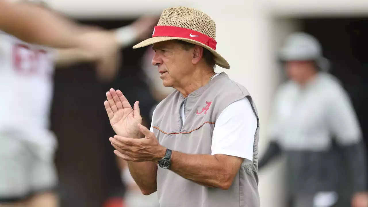 These were Nick Saban’s strongest messages for Alabama football in camp