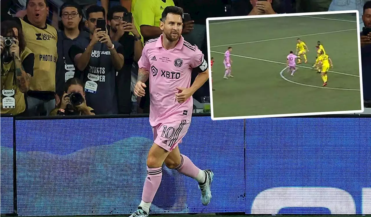 [Video] Messi se hace presente en otra final: nuevo golazo con Inter Miami en la Leagues Cup