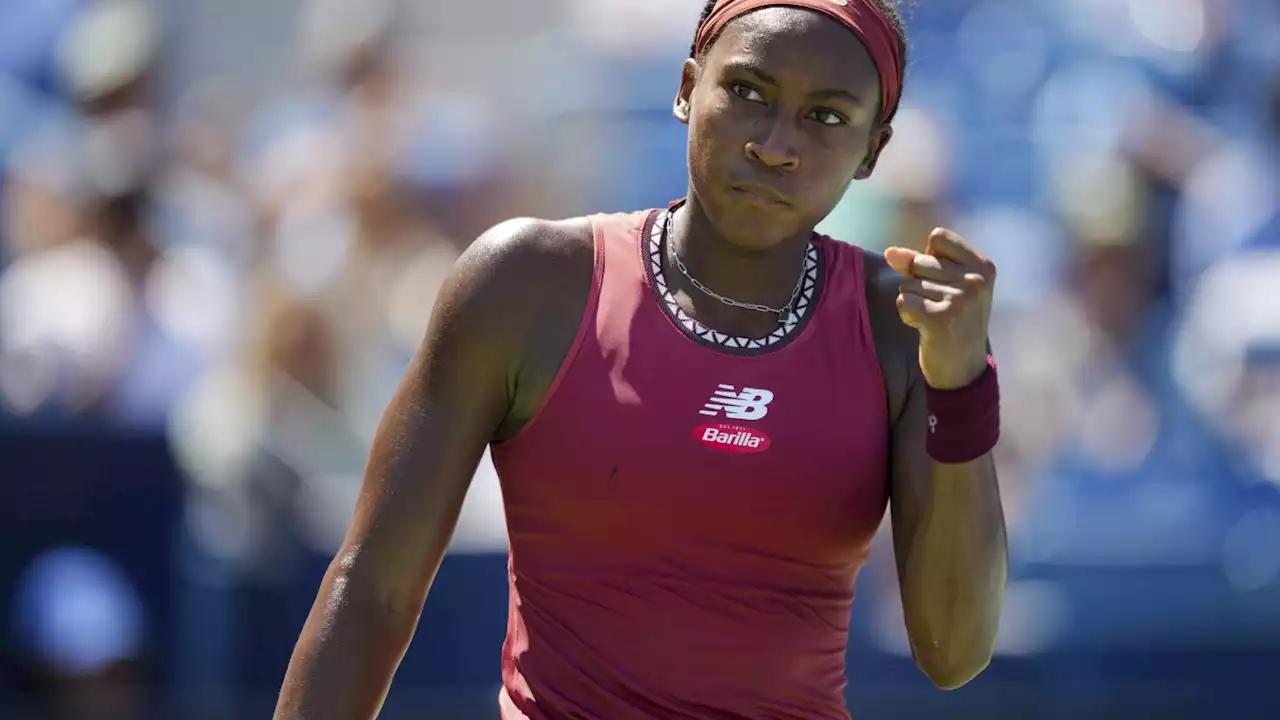 Coco Gauff, 19, earns Cincinnati women's title by beating Muchova in straight sets