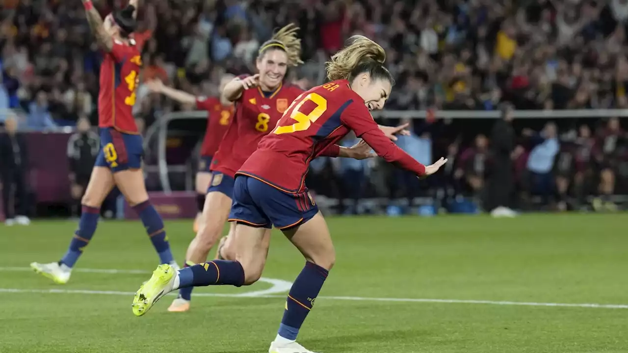 Spain wins its first Women's World Cup title, beating England 1-0 in the final