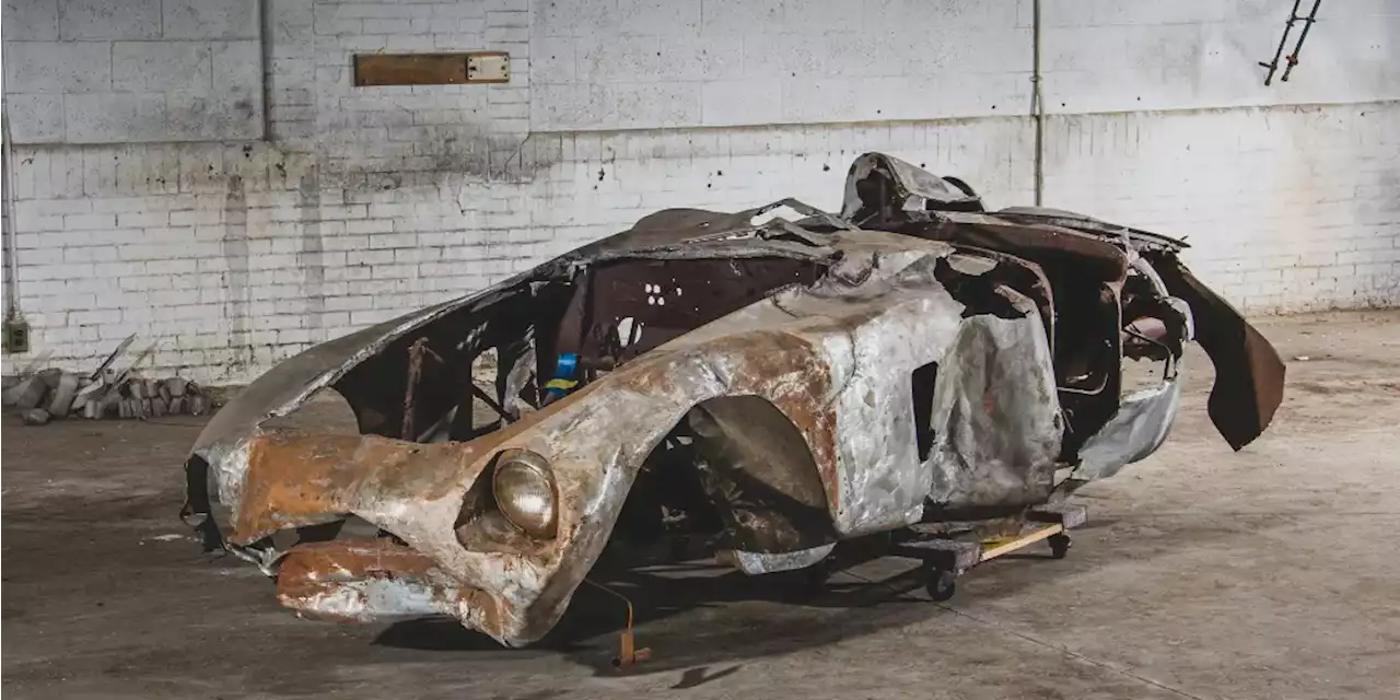 Some Guy Just Paid $1.9 Million...for a Crumpled-Up Ferrari Beer Can