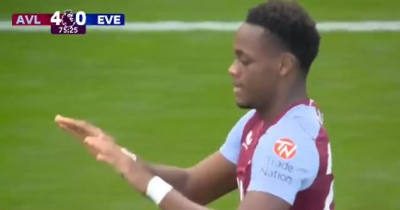 Video: así fue el primer gol de Jhon Jáder Durán con Aston Villa, se estrenó en la Premier League