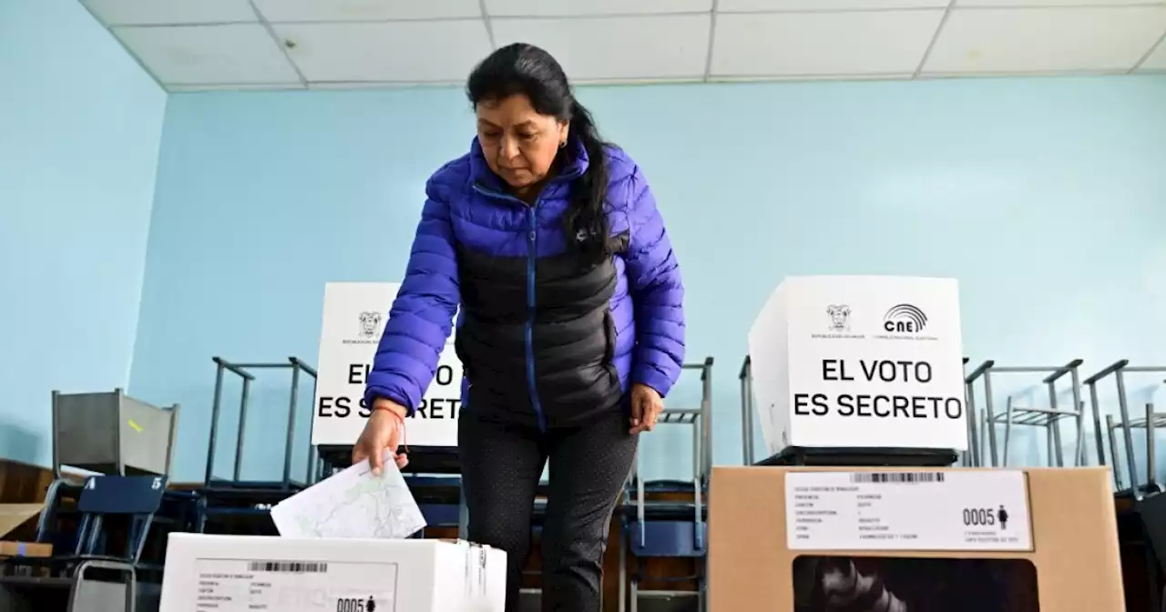 En vivo: elecciones presidenciales en Ecuador 2023, así avanza la jornada