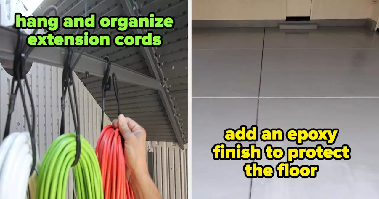 26 Ways To Make Your Mess Of A Garage So Much Better