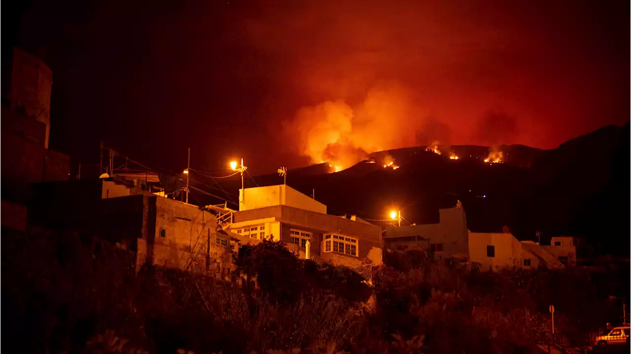 Incendios en Tenerife han causado la evacuación de más de 20.000 personas