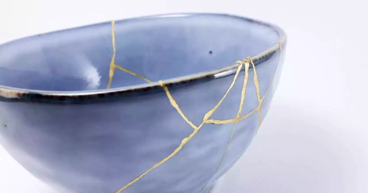 Kintsugi, the ancient art of making shattered dishes whole