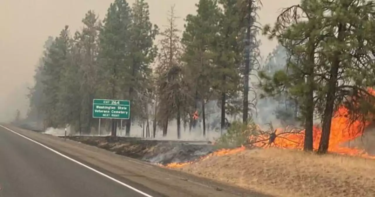 Washington state wildfire leaves at least one dead, 185 structures destroyed