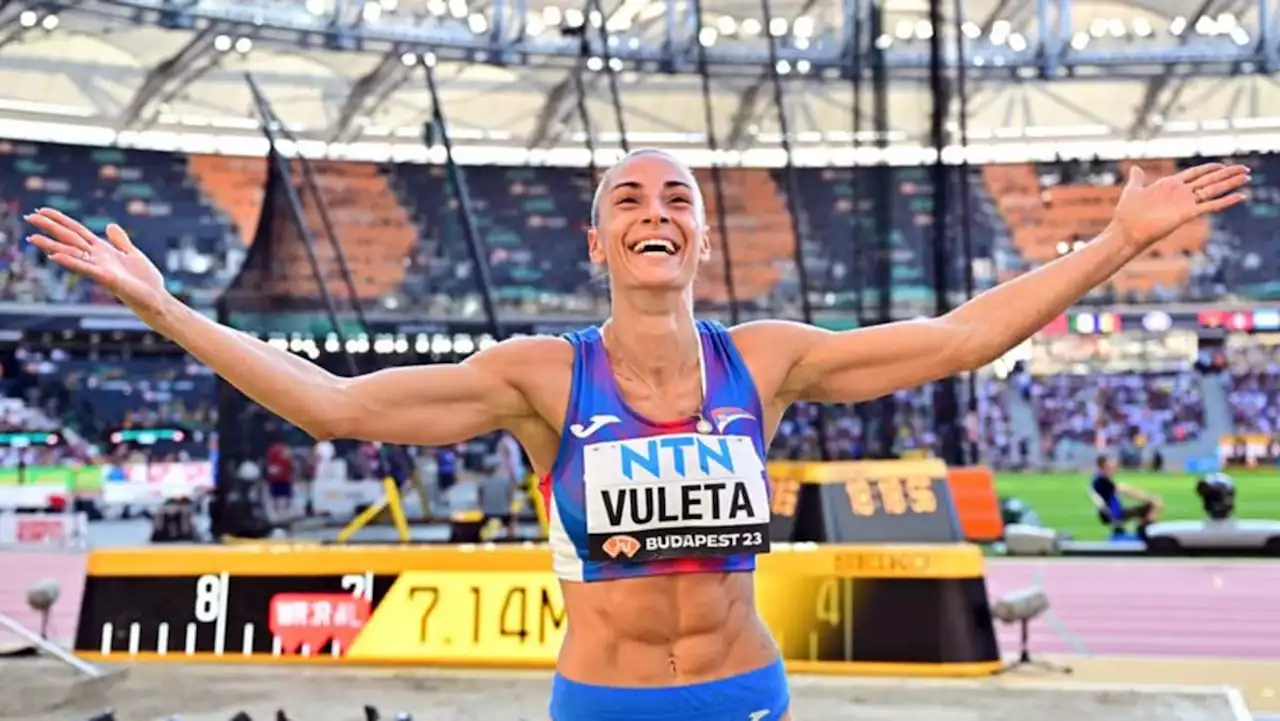 Serbia's Vuleta claims world long jump gold with season's best jump