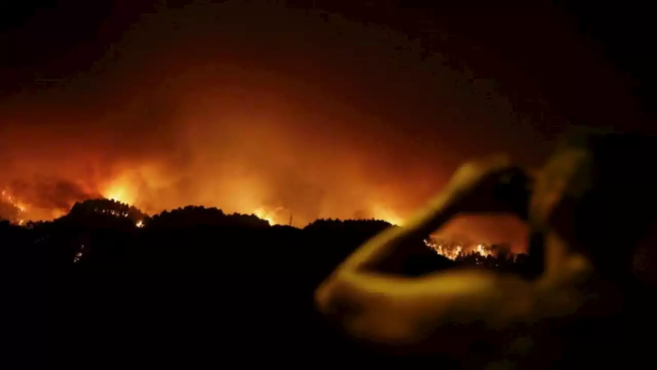 Tens of thousands evacuated as wildfire burns out of control on Spain's Tenerife