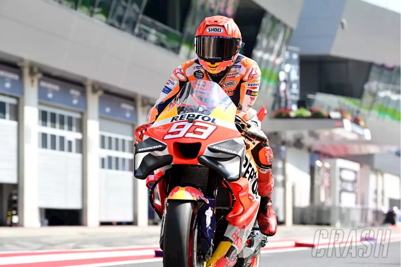 Marc Marquez finishes Austrian MotoGP - his first completed race of this year