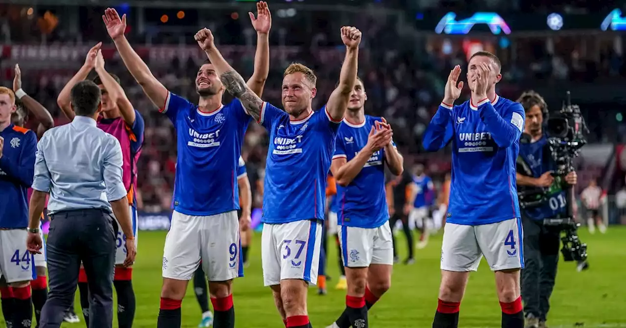 PSV still bear Rangers Champions League scars