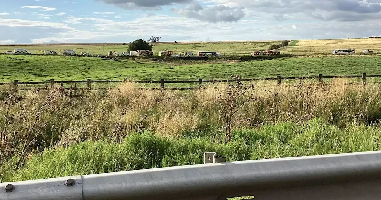 Stagecoach bus driver dies in hospital days after crash with van on A77