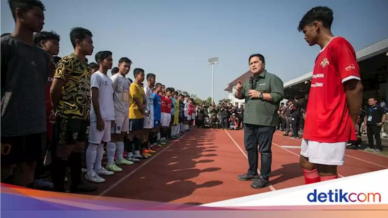 Hasil Survei: Tingkat Kepuasan Kinerja Erick Thohir di PSSI 88,7 Persen