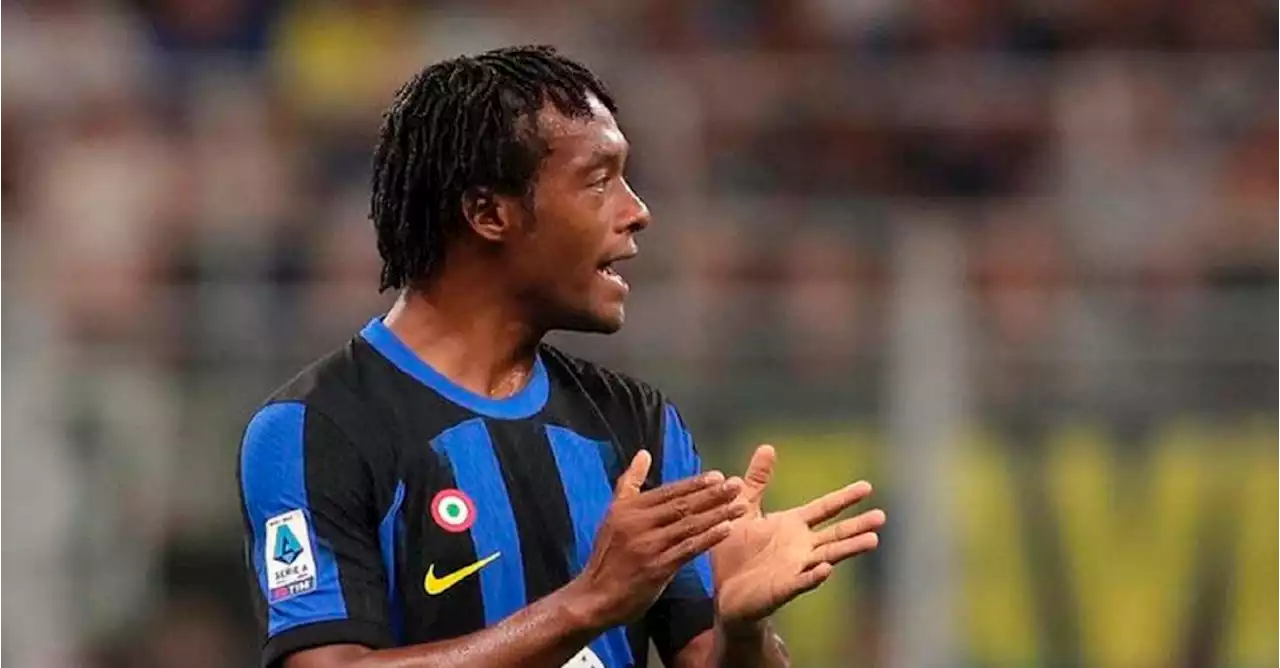 Juan Guillermo Cuadrado, presente en la victoria del Inter en la primera fecha de la Serie A