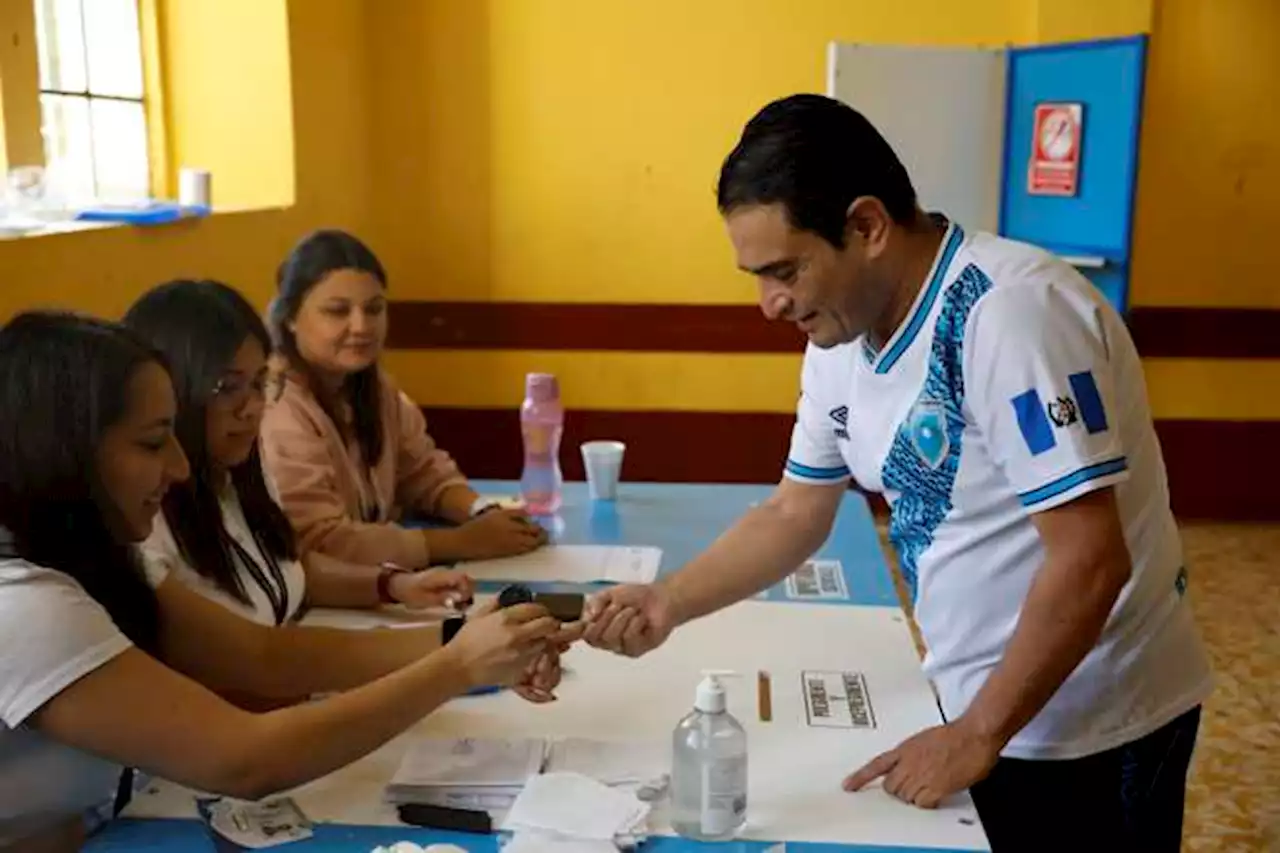 Así avanza la votación en Guatemala para escoger a su nuevo presidente