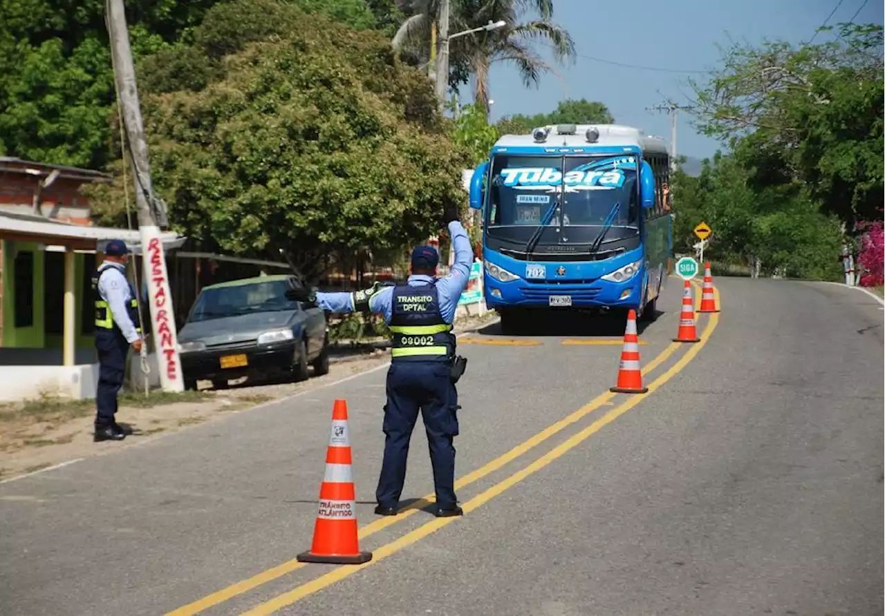 Activan controles operativos en el Atlántico durante el puente festivo