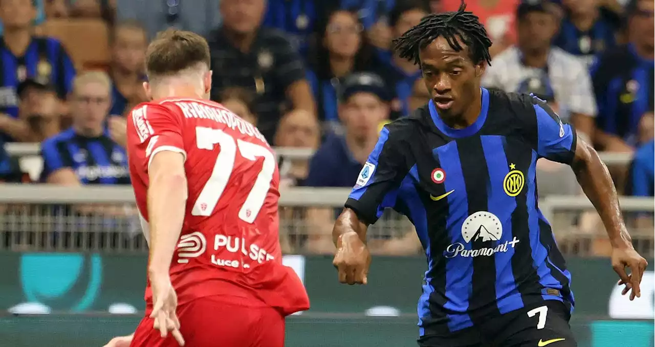 Juan Guillermo Cuadrado debuta con triunfo en el Inter de Milán