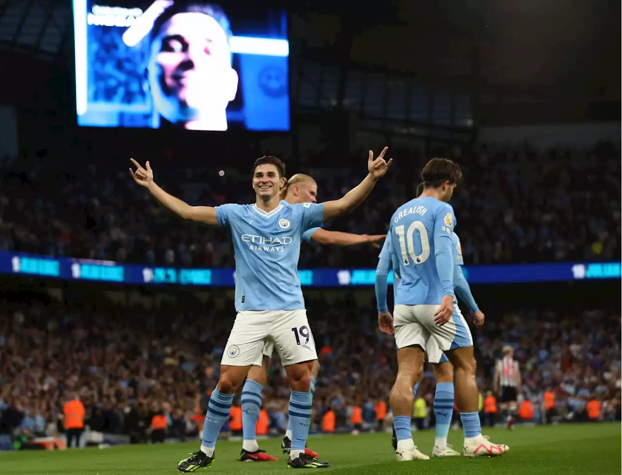 Manchester City 1, Newcastle 0: un golazo de Julián Álvarez es suficiente