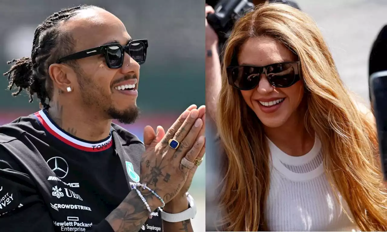 ¿Shakira y Lewis Hamilton, juntos? Se filtra imagen que lo probaría todo