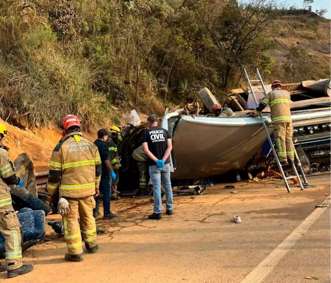 Mueren siete hinchas del Corinthians en accidente de tránsito en Brasil