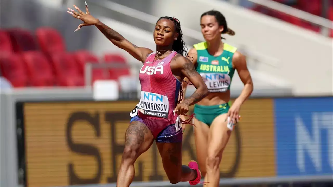 - Mondiaux de Budapest : Sha'Carri Richardson domine les séries du 100m