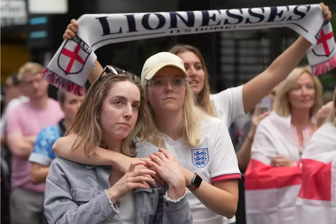 Heartache but pride for England fans after World Cup defeat