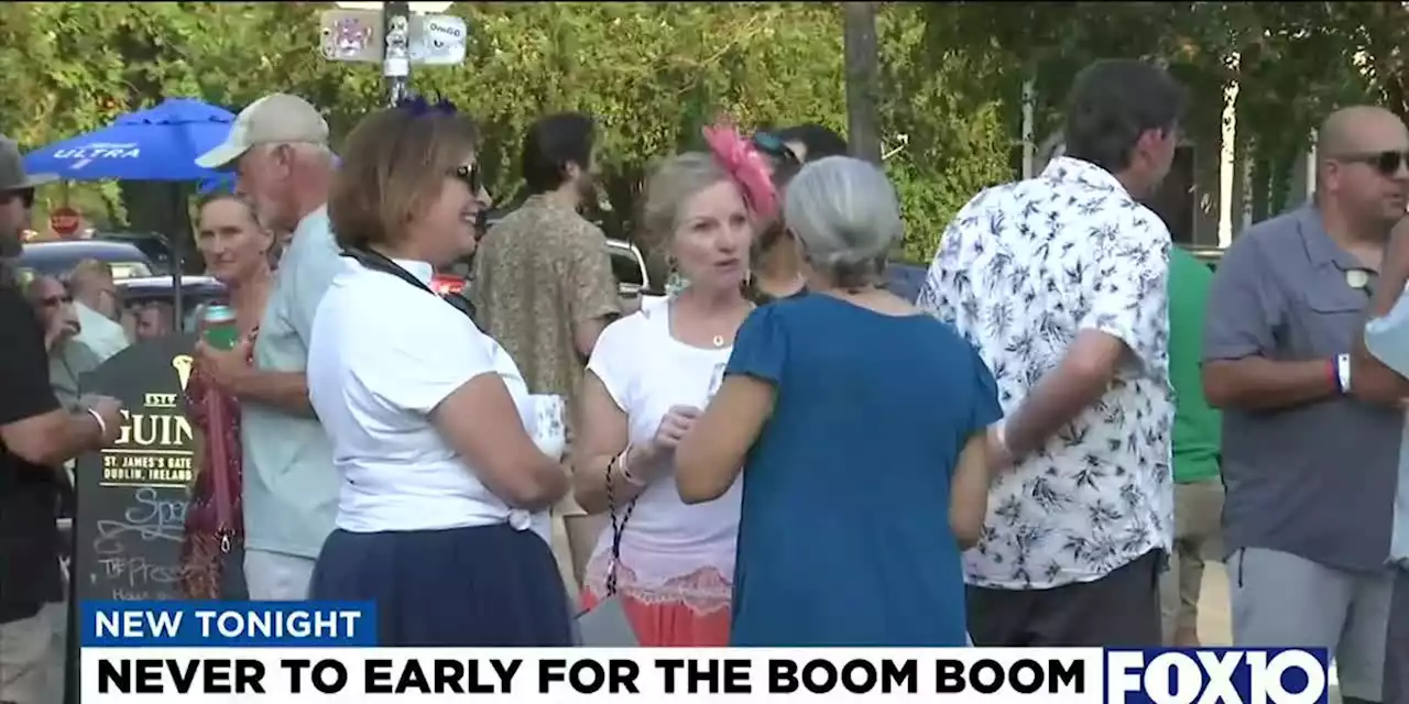 Never too early for the Boom Boom: local revelers celebrate ‘Halfway to Joe Cain Day’