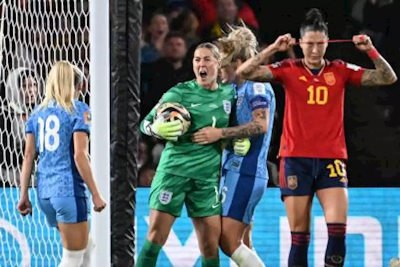 Hermoso le dio a vida a Inglaterra: falló penalti en final del Mundial