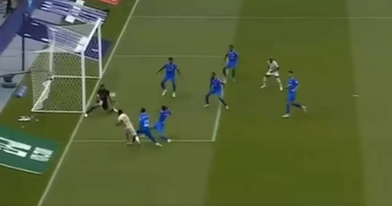 Fashion Sakala scores Saudi Pro League angled stunner after tricky feet in box