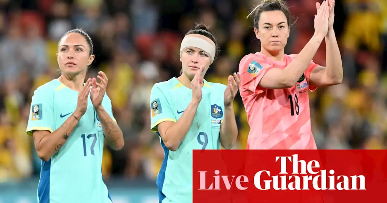 Australia news live: Matildas reflect on ‘worst nightmare’ World Cup loss; three hurt in Thredbo ski lift accident