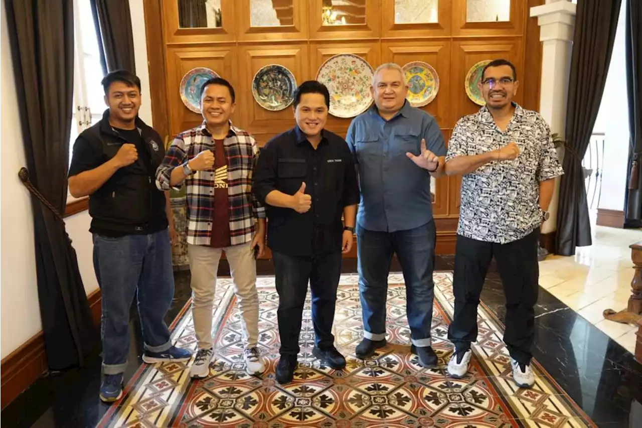 Pendiri The Jakmania Acungi Jempol Kepemimpinan Erick Thohir di PSSI