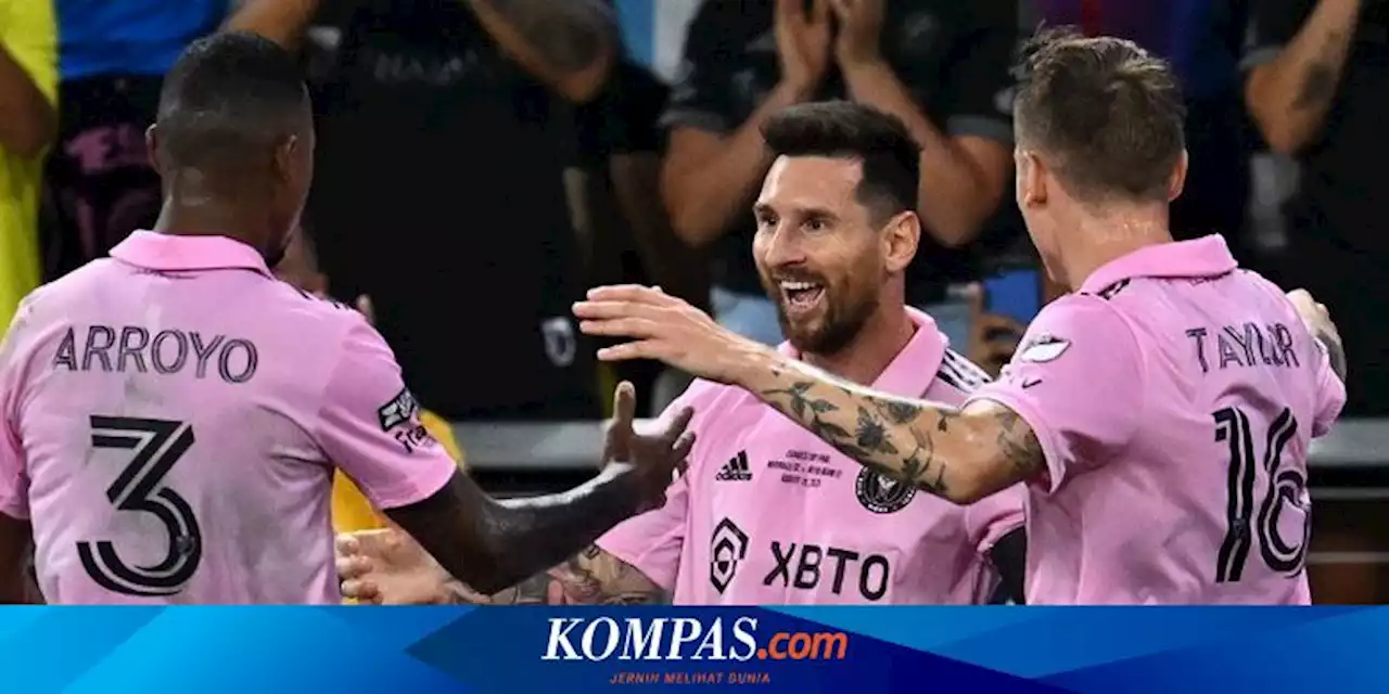 Hasil Nashville Vs Inter Miami: Messi Juara Leagues Cup, Menang Adu Penalti 10-9!