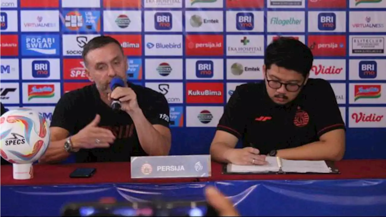 Jelang Persija vs Arema: Thomas Doll Tak Ingin Remehkan Lawan, Kuncoro Senang Striker Pulih Cedera