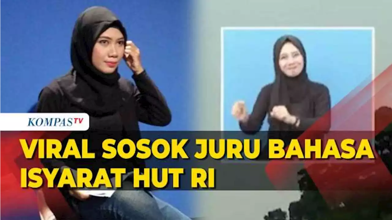 Sosok Winda Utami, Juru Bahasa Isyarat Upacara HUT Ke-78 RI yang Viral