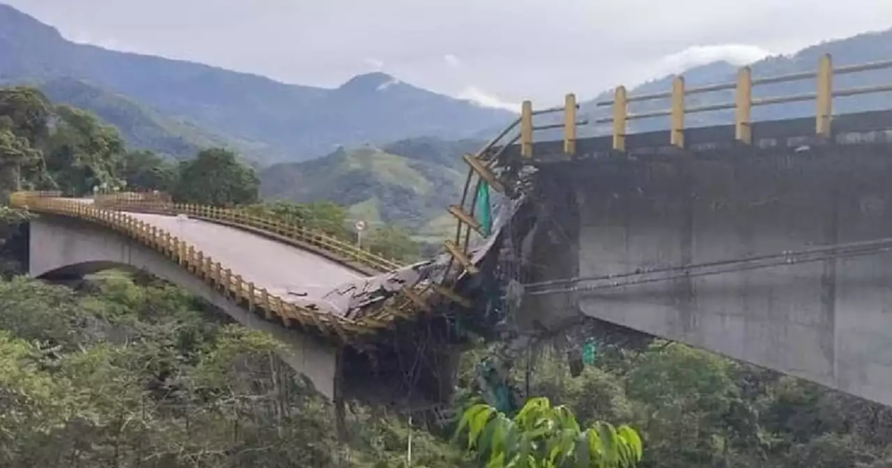 Atención: Se desplomó un puente de la vía alterna al Llano