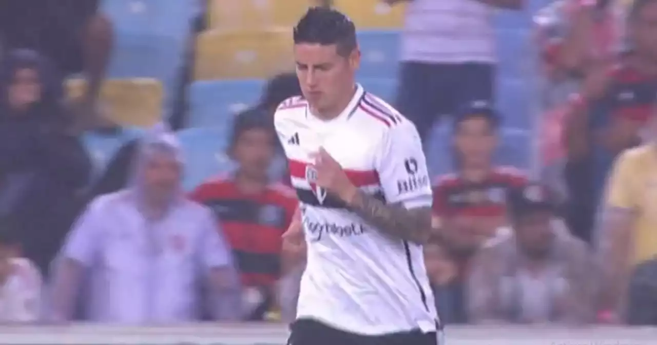 Empiezan las especulaciones de James Rodríguez con Sao Paulo: ¿No dio la talla?