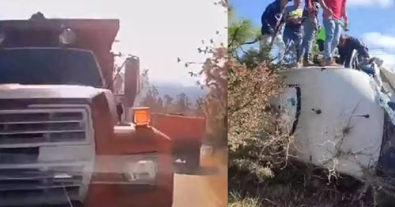 Revelan video del momento exacto del accidente en Villa de Leyva que deja tres muertos