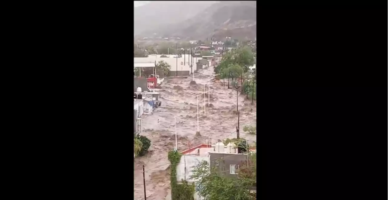 Lluvias por ‘Hilary’ dejan un muerto en Mulegé, BCS